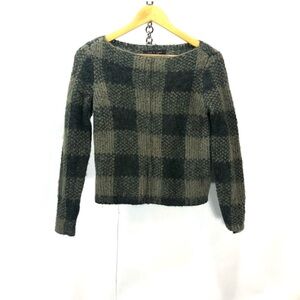 Rag & Bone plaid mohair blend sweater XXS